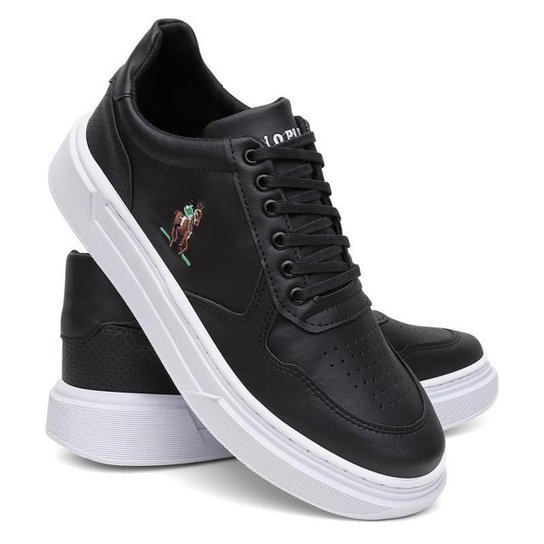 Tênis Cwb Polo Casual Conforto De Amarrar Masculino