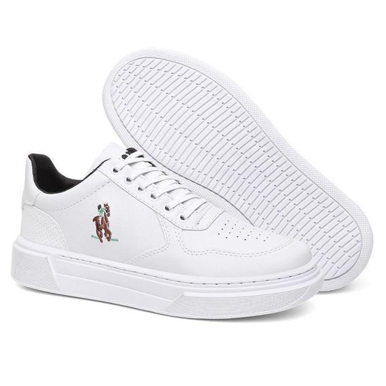 Tênis Cwb Polo Casual Conforto De Amarrar Masculino