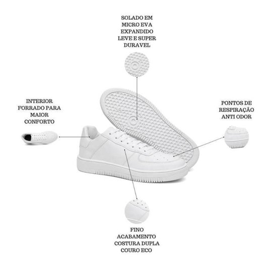Tênis Cwb Sneaker Retrô Force 18 Feminino