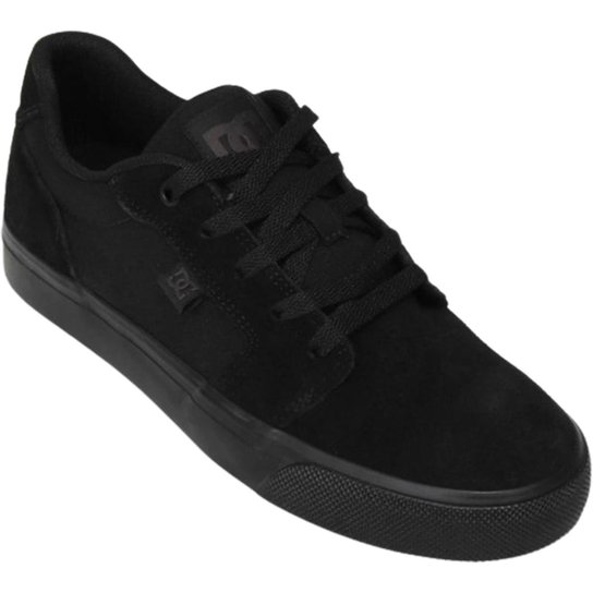 Tênis DC Shoes Anvil LA Unissex - Preto Preto 34