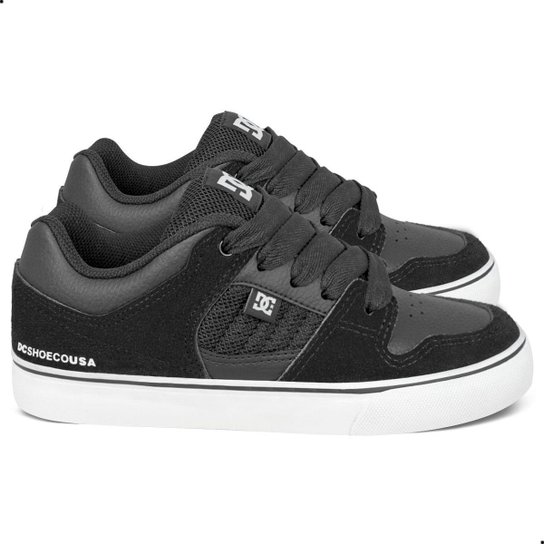 Tênis DC Shoes Course Xl Unissex | Preto Branco