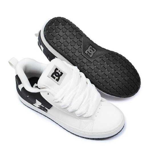 Tênis DC Shoes Court Graffik Black Black