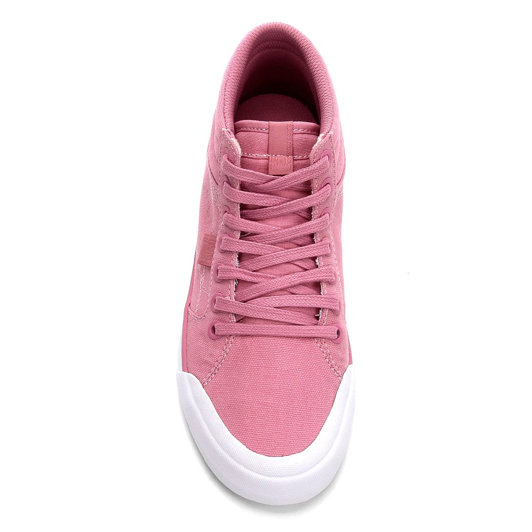 Tênis DC Shoes Evan Hi Tx Feminino Pink Allianz Parque Shop