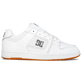 Tênis DC Shoes Unissex Couro Manteca 4 IMP | White Battleship Cor:;Tamanho:42
