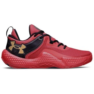Tênis de Basquete Under Armour Dagger Vermelho