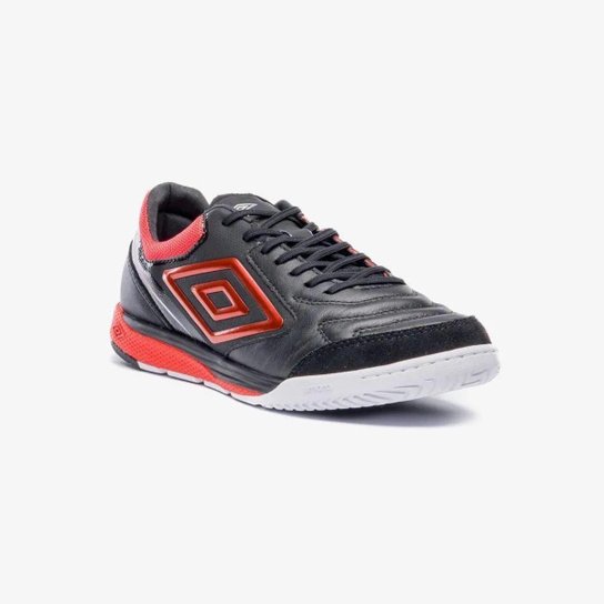 Tenis de Futsal Umbro Adamant Master Class Pro Bump - PTO/VERM