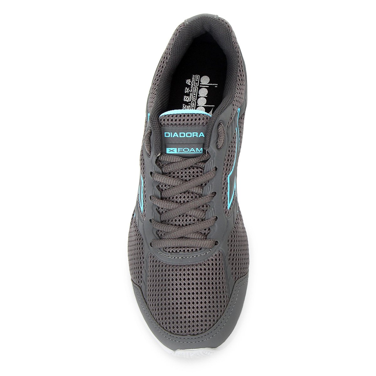 tenis diadora feminino cinza