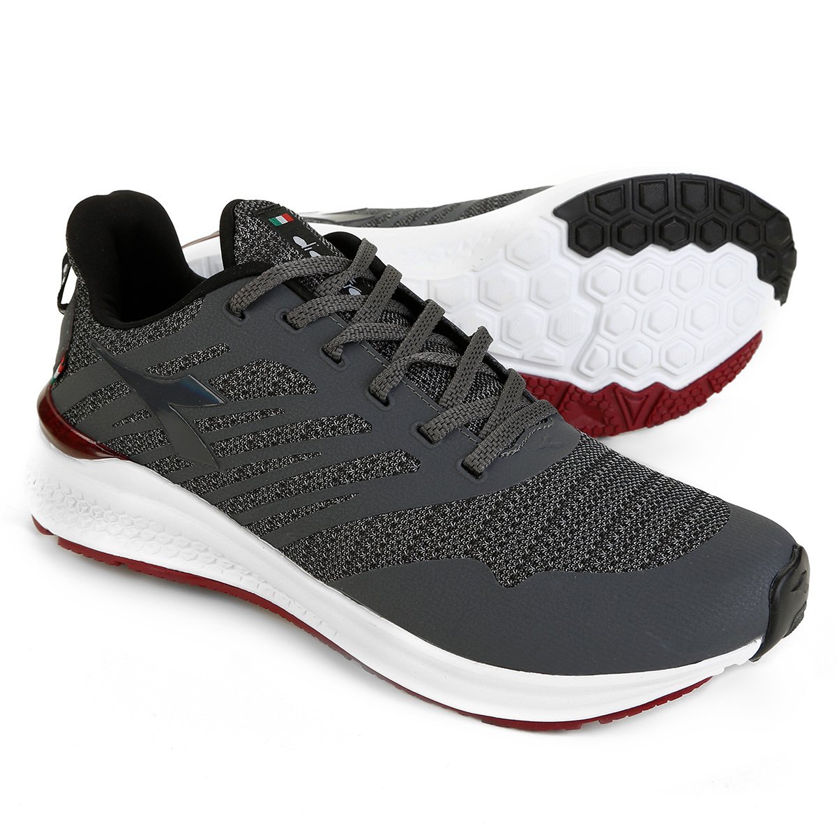 tenis diadora vermelho