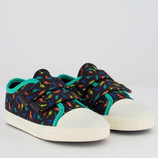 Tênis Diversão Baby Dino Preto