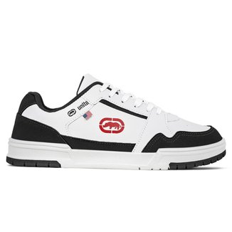 Tênis Ecko Sintético Unissex Detroit Eck1 | Branco Preto Vermelho