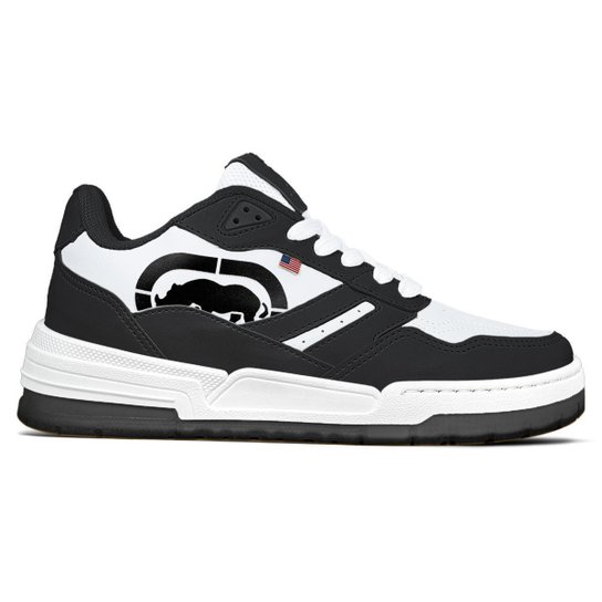 Tênis ECKO Sintético Unissex Hawk | Branco Preto