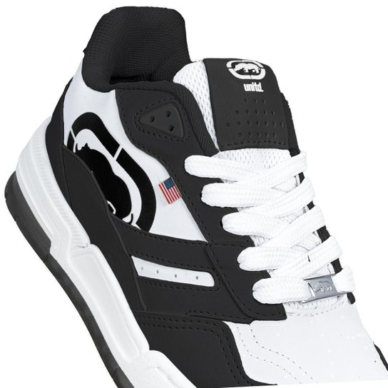 Tênis ECKO Sintético Unissex Hawk | Branco Preto