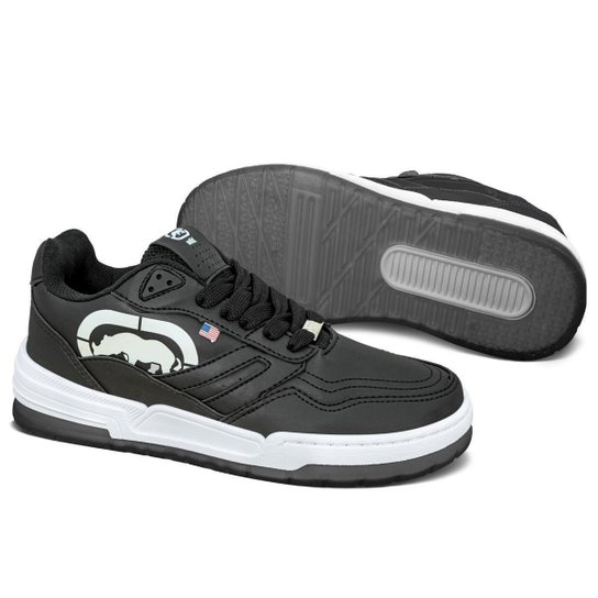 Tênis ECKO Sintético Unissex Hawk | Preto Branco