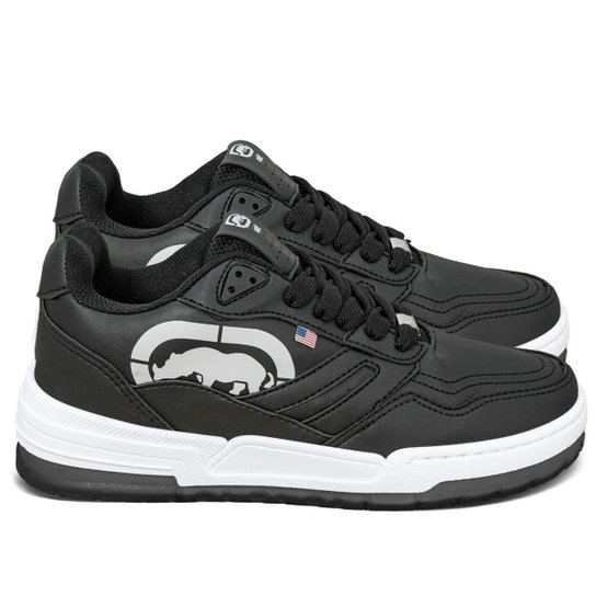 Tênis ECKO Sintético Unissex Hawk | Preto Branco