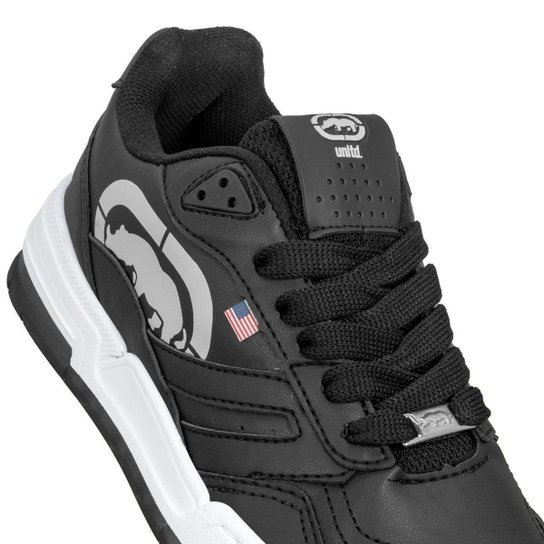 Tênis ECKO Sintético Unissex Hawk | Preto Branco