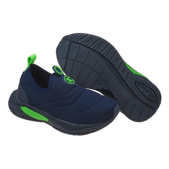 Tênis Escolar Kidstep Infantil Menino Calce Fácil