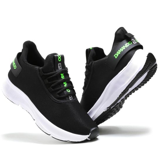 Tênis Esportivo Masculino Damando Para Caminhada Academia