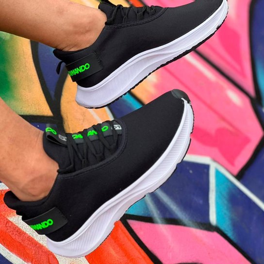 Tênis Esportivo Masculino Damando Para Caminhada Academia