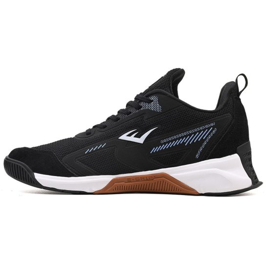Tênis Everlast Jump 5 Low Uni Preto / Azul