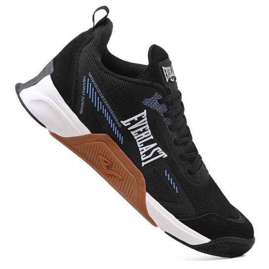 Tênis Everlast Jump 5 Low Uni Preto / Azul