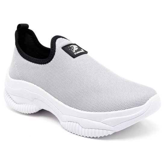 Tênis Feminino Academia Esportivo Treino Musculação Caminhada Moda Fitness Polo Blu