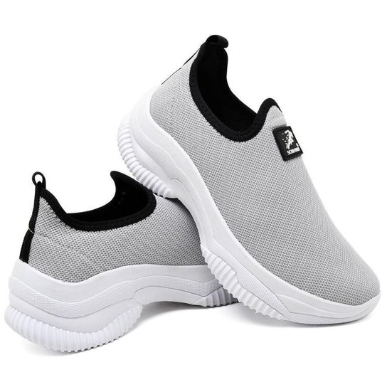 Tênis Feminino Academia Esportivo Treino Musculação Caminhada Moda Fitness Polo Blu