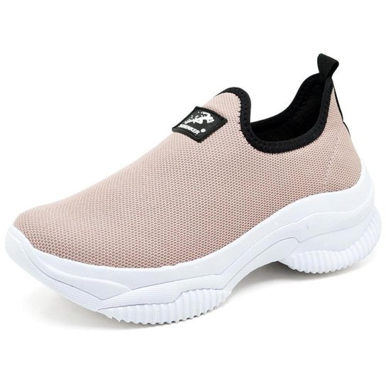 Tênis Feminino Academia Esportivo Treino Musculação Caminhada Moda Fitness Polo Blu