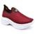 Tênis Feminino Academia Esportivo Treino Musculação Caminhada Moda Fitness Polo Blu - Bordô