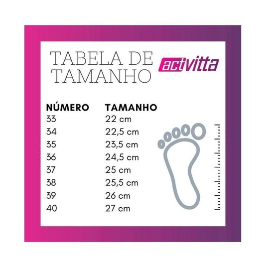 TÊNIS FEMININO ACTVITTA 4840.100