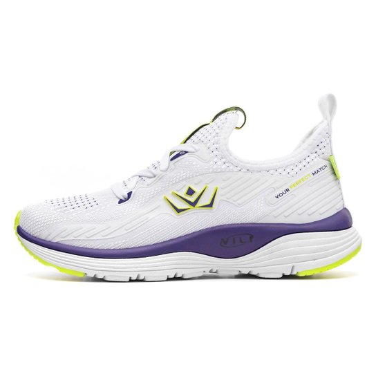 Tênis Feminino Branco Vili All Journey Caminhada Academia
