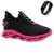 Tenis Feminino Caminhada Academia Super Leve Macio + Relógio - Preto