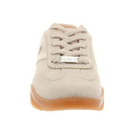 Tênis Feminino Camurça Casual Moleca - Cinza 1235