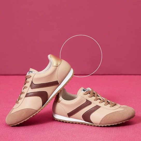 Tenis Feminino Casual Moderno Tratorado Sua Cia