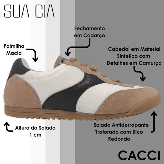 Tenis Feminino Conforto Elegante Casual Sua Cia