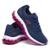 Tênis Feminino Esportivo Para Academia Caminhada - Marinho