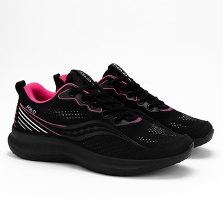 Tênis Feminino Esportivo Running Treino Confortável Academia
