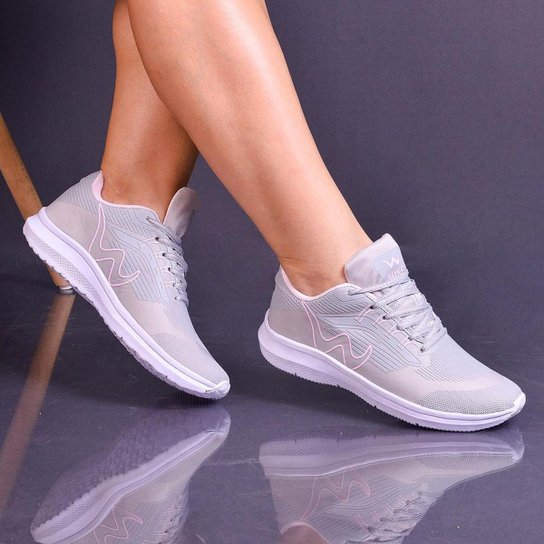 Tenis Feminino Esportivo Treino Tenis Academia Caminhada Super Leve Confortável Lançamento