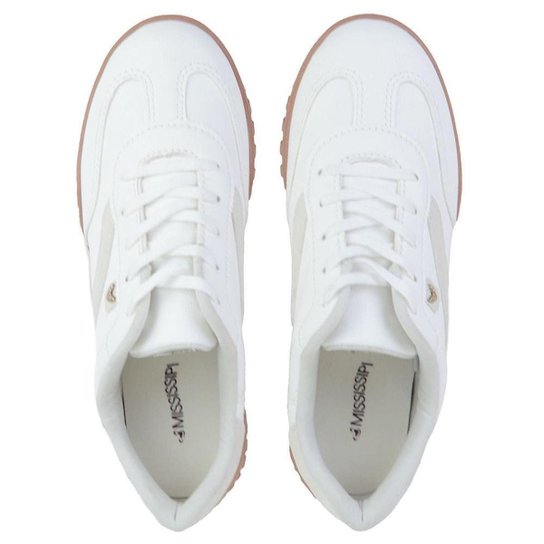 Tênis Feminino Mississipi Casual Vercelli New Branco - ME271