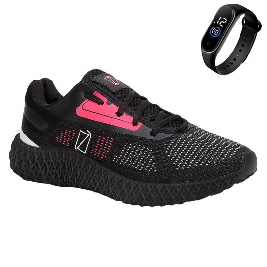Tenis Feminino para Caminhada Academia Leve Resistente + Relógio