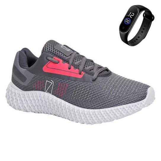 Tenis Feminino para Caminhada Academia Leve Resistente + Relógio