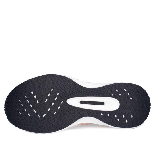 Tênis Feminino Pegada Esportivo Branco c/ Laranja