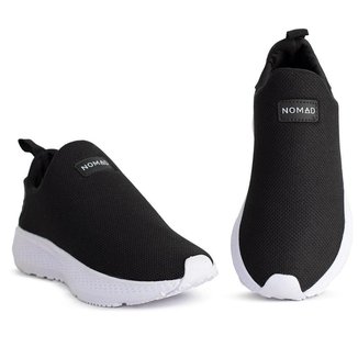 Tênis Feminino Slip On Conforto Calce Fácil Treino Dia a Dia
