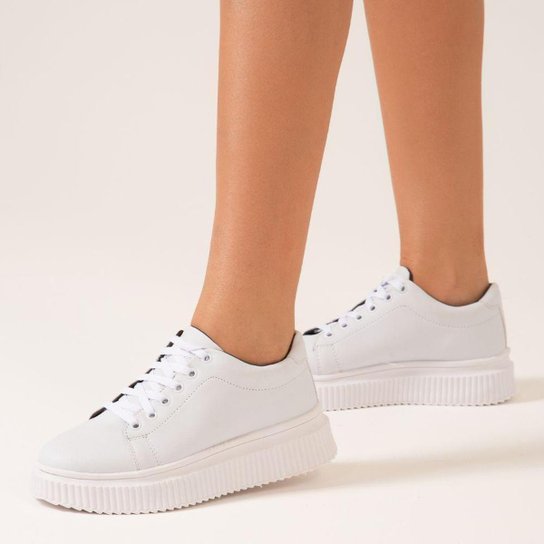 Tenis Feminino Sola Plataforma Alta