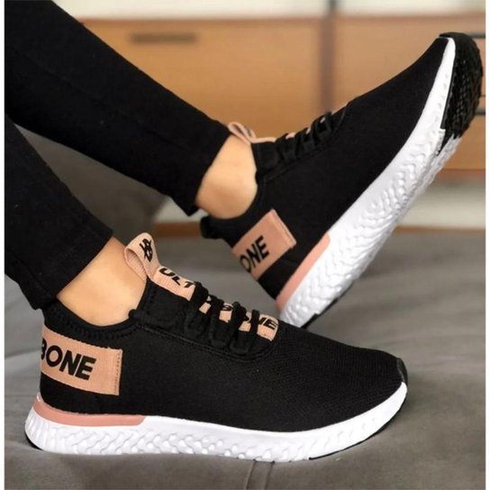Tênis Feminino Ultra Bone para Treino Academia Caminhada Calçe Facil Prime