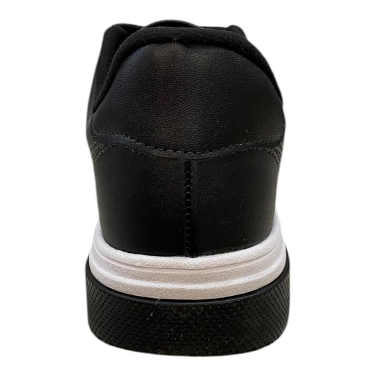 Tenis Feminino Vizzano Casual Plataforma Amarração Básico 1455.100 Preto