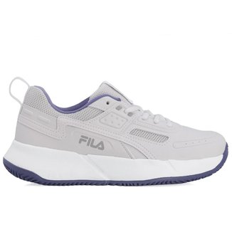 Tênis Fila Precision Branco e Roxo