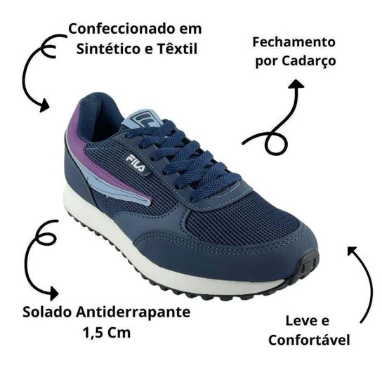 Tênis Fila Renno Classic Adulto Feminino F02L00259