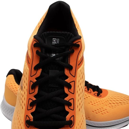 Tênis Go Run Consistent 2.0 Ultra Go Goga Mat Mstrike Corrida 220865 Skechers Laranja