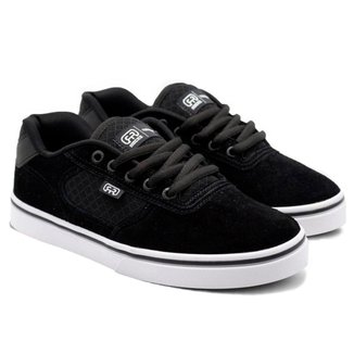 Tênis Hocks Flat Lite Preto Branco