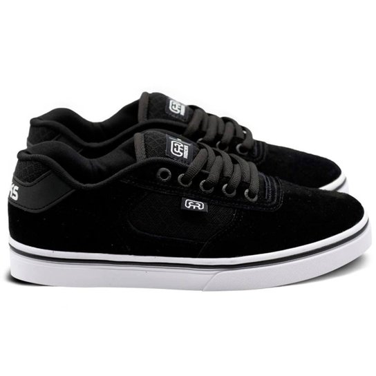 Tênis Hocks Flat Lite Preto Branco